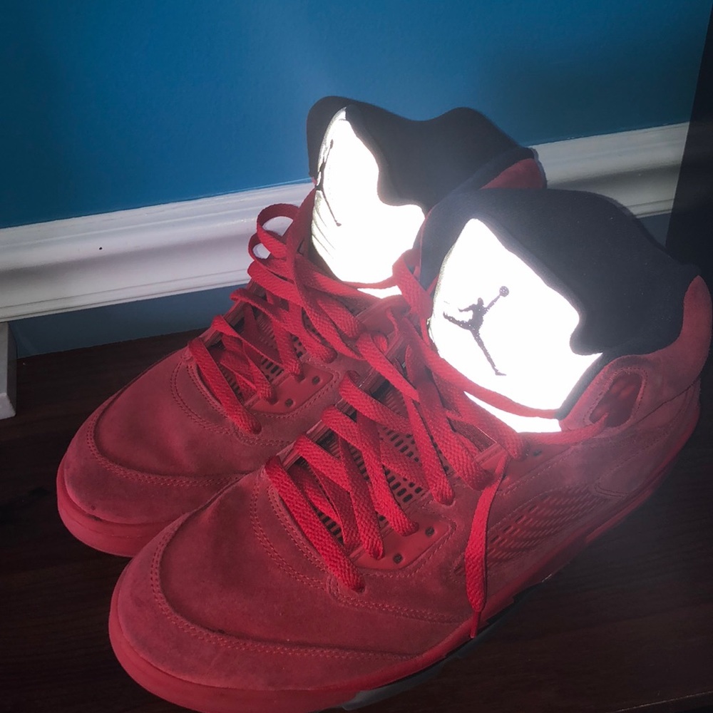 Air Jordan Retro 5’s ‘Red Suede’